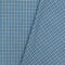 Ocean Blue-White-Multi Plaid Cotton Polyester Madras Woven Fabric By the Yard